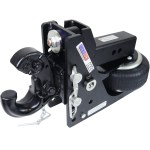 Shocker HD Max Black Pintle Air Hitch 2.5IN - 330 Open