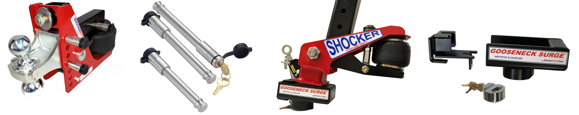 Hitch Locks
Locks for Shocker Bumper Hitches & Gooseneck