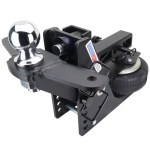 20K HD Max Black Air Hitch & Sway Mount Raised Mount w/ 2-5/16" Ball - 2" Receiver