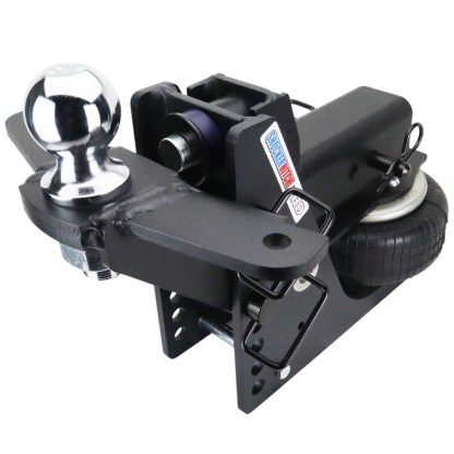 20K HD Max Black Air Hitch & Sway Mount Raised Mount w/ 2-5/16" Ball - 3" Receiver