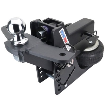 20K HD Max Black Air Hitch & Sway Mount Raised Mount w/ 2" Ball - 2-1/2" Receiver