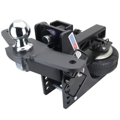 20K HD Max Black Air Hitch & Sway Mount Raised Mount w/ 2" Ball - 2" Receiver