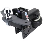 20K HD Max Black Air Hitch & Sway Mount Raised Mount w/ 2" Ball - 3" Receiver