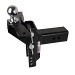 Shocker XR Raised Ball Mount Hitch with Sway Bar Tabs - 3" Shank