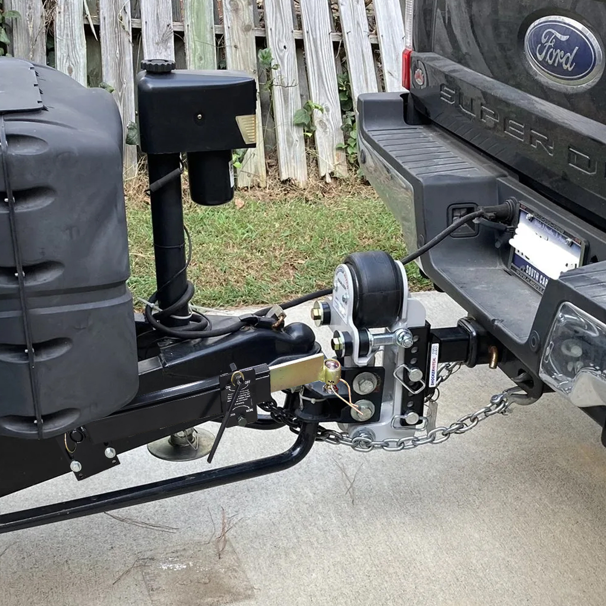 Shocker Air Equalizer & Weight Distribution Hitch with Sway Control Arm Kit