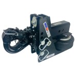 Shocker HD Max Black Air Hitch & Pintle Mount 335 - 3" Receiver