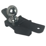 Shocker Raised Ball Mount With Welded Sway Tabs - 2" Ball