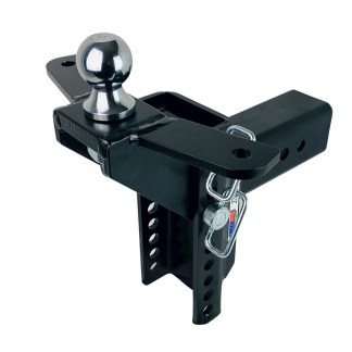 Shocker XR Hitch & Raised Ball Mount with Sway Bar Tabs