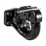 Shocker Bolt on Pintle Hook with Clip Pin