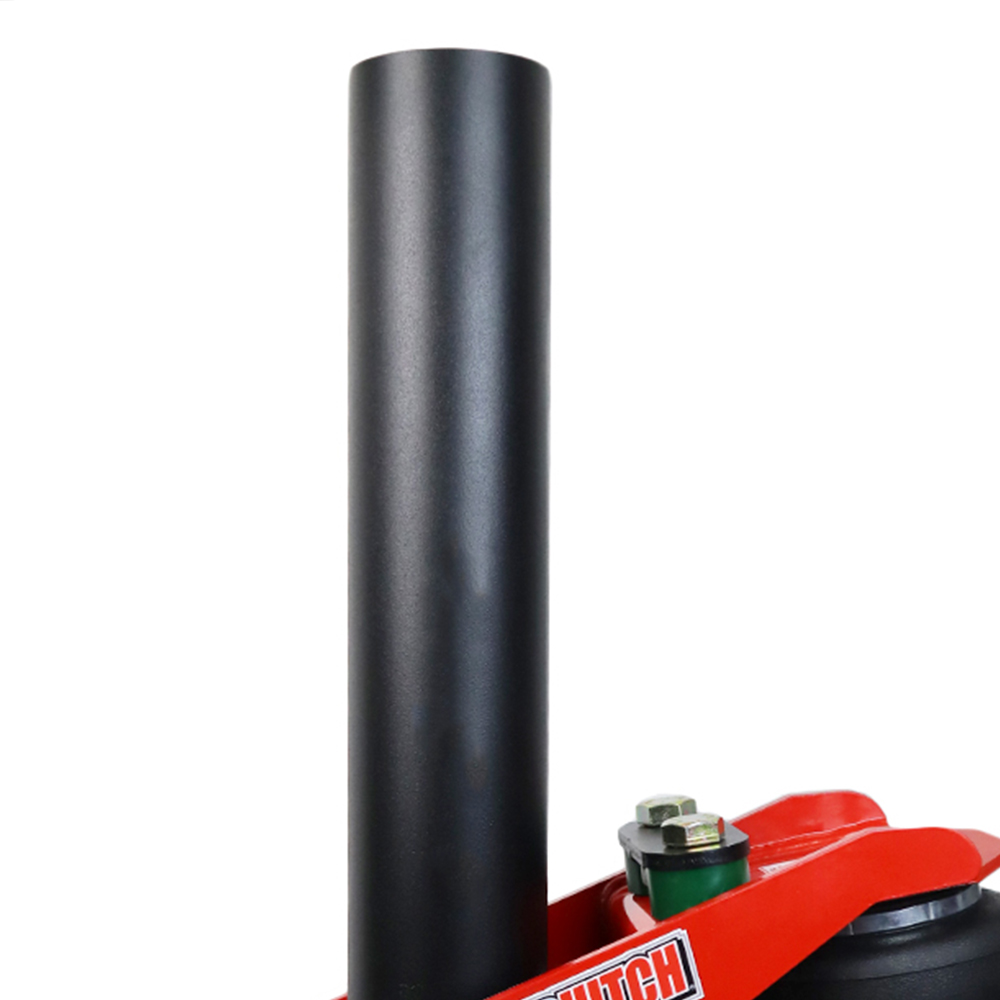 Shocker 30K Gooseneck Air Hitch & Wallace Coupler for 3" Ball - Blank Stem