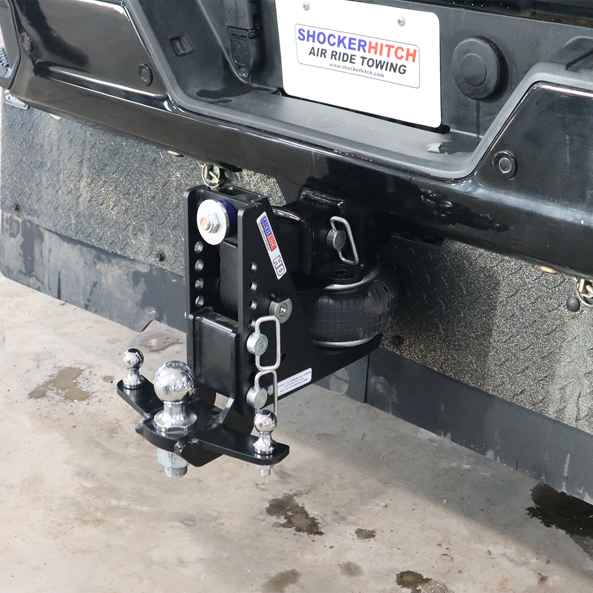 Shocker HD 20K Max Black Air Receiver Hitch (Build Your Own)