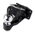 Receiver Mount Combo – Pintle Hook & 2-Ball Hitch – Fits 2” Receivers – Heavy Duty