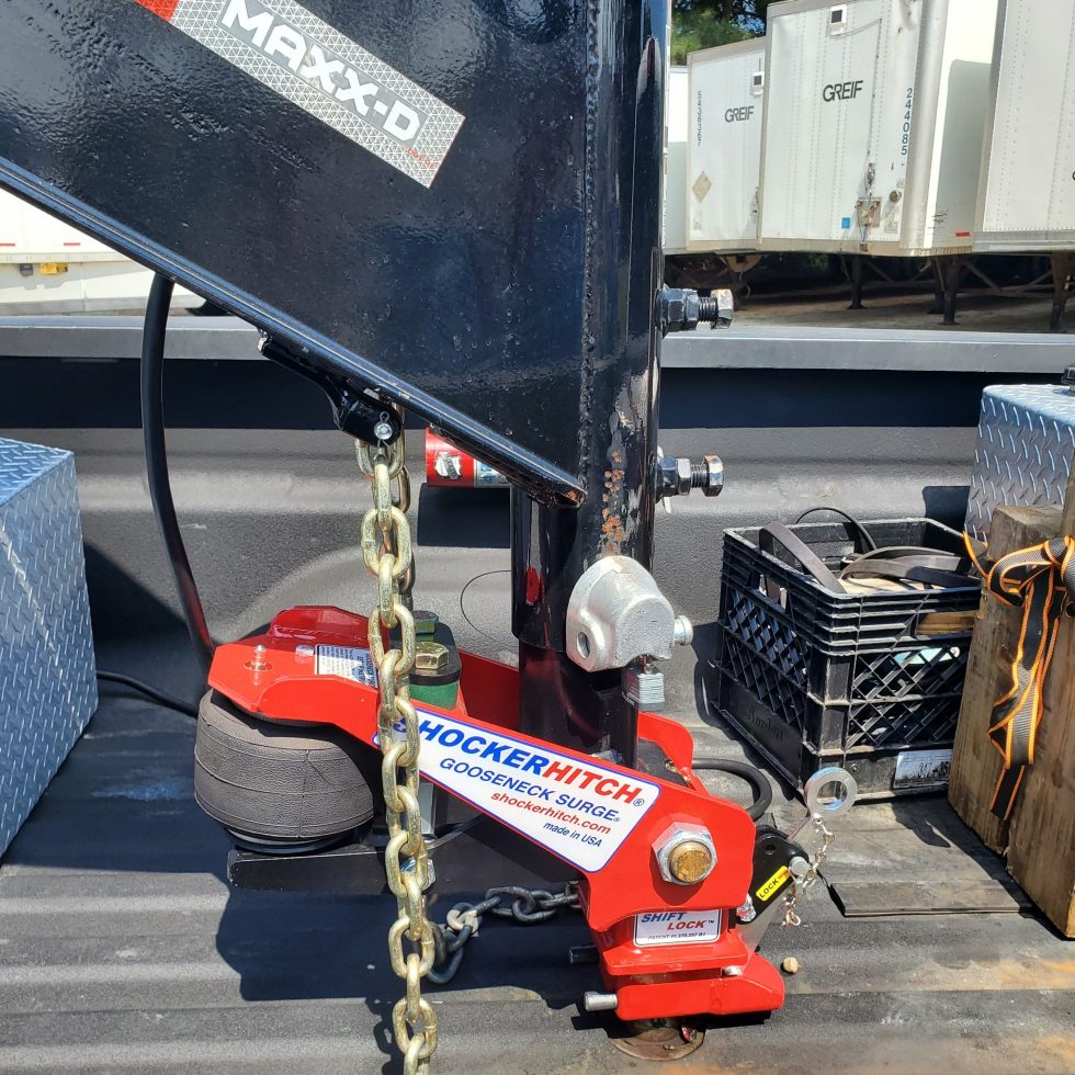 Shocker Gooseneck Air Hitch & Coupler for Better Built Trailers