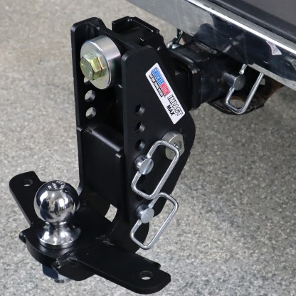 Impact Max Sway Drop Hitch Installed