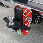 Shocker 12K Impact Cushion Bumper Hitch with Drop Ball Mount with Sway Tabs - Max Rise