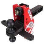 14K Impact Dual Cushion Hitch w/ Black Combo Ball & Sway Tabs - For 2" Receiver