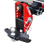 14K Impact Dual Cushion Receiver Hitch w/ Drop Ball Mount w/ Sway Tabs & 2" Ball