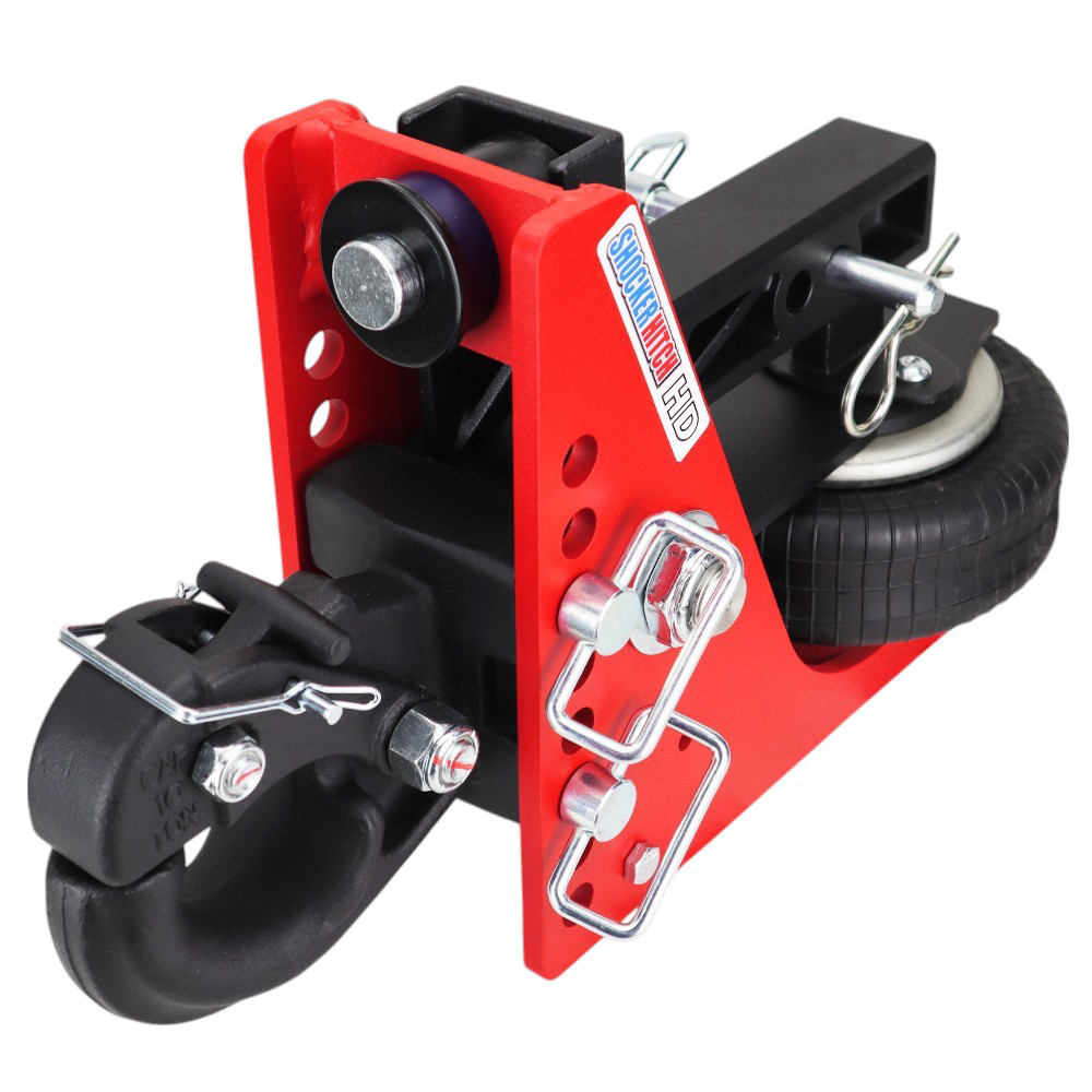 20K HD Air Hitch & Channel 10-Ton Pintle - 2" Receiver