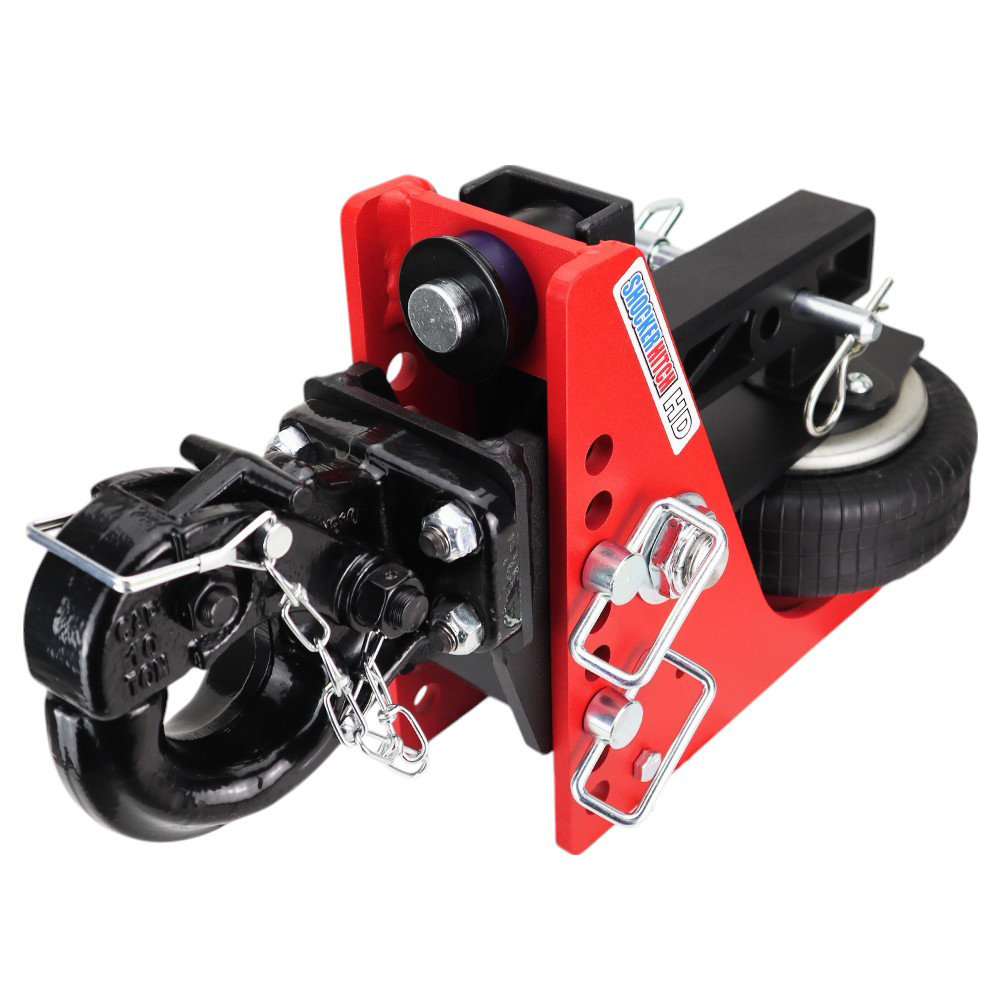 20K HD Air Hitch & 10-Ton Pintle - 2" Receiver