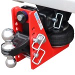 HD Air Hitch & Chrome Combo Ball Installed