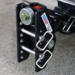 Shocker 20K Impact Max Cushion Bumper Hitch Base Frame with Pins (No Mount) - Drop Position