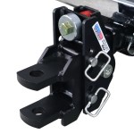 Shocker 20K Impact Max Cushion Bumper Hitch with Clevis Pin Mount
