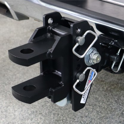 Shocker 20K Impact Max Cushion Bumper Hitch with Clevis Pin Mount - Rise