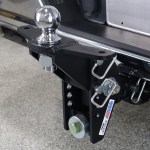 Shocker 20K Impact Max Cushion Bumper Hitch with Raised Ball Mount with Sway Tabs - Max Rise