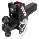 20K Impact Max Dual Cushion Hitch w/ Black Combo Ball - For 3" Receiver