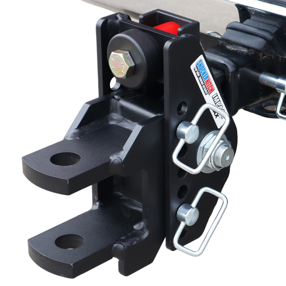 20K Impact Max Dual Cushion Receiver Hitch w/ Clevis Pin Mount