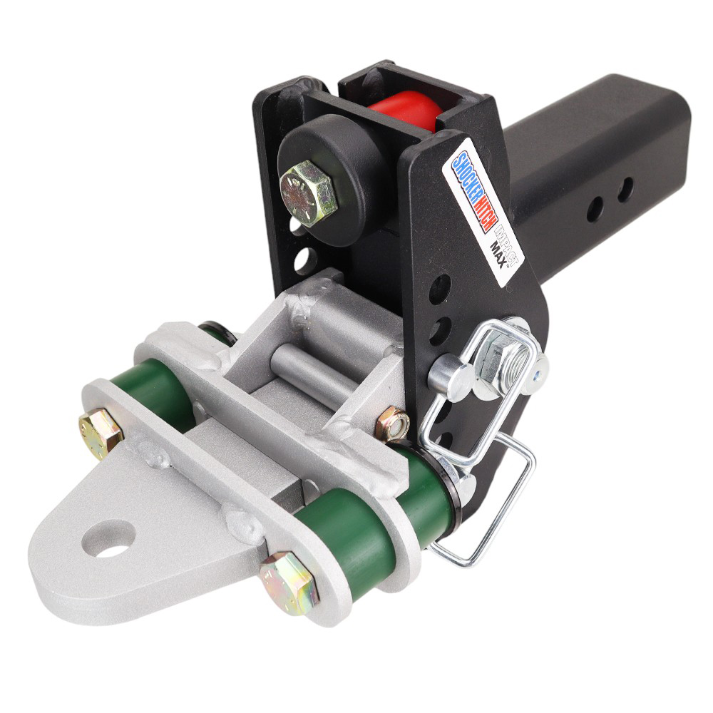 20K Impact Max Dual Cushion Hitch w/ Cushioned Drawbar - For 3" Receiver