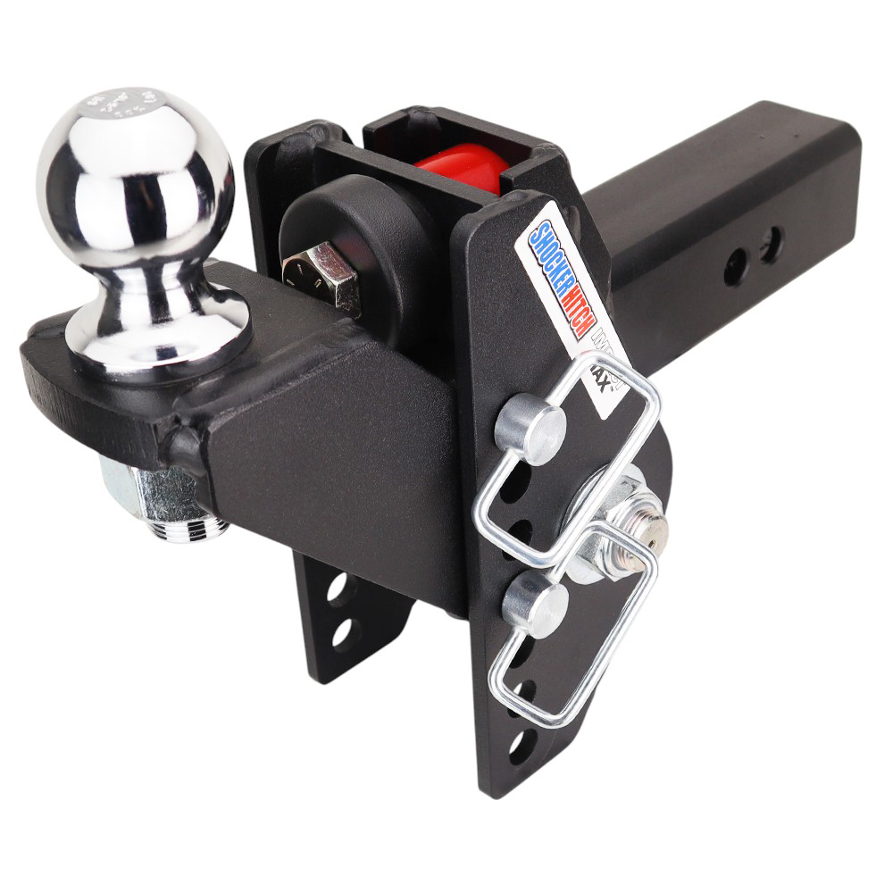 20K Impact Max Dual Cushion Hitch w/ Raised Ball Mount & 2-5/16" Ball - For 2-1/2" Receiver