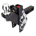 20K Impact Max Dual Cushion Hitch w/ Raised Ball Mount & 2-5/16" Ball - For 2" Receiver