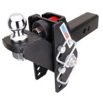 20K Impact Max Dual Cushion Hitch w/ Raised Ball Mount & 2" Ball - For 2-1/2" Receiver