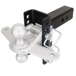 Shocker XR Hitch & Black Combo Balls with Sway Tabs - 8-Hole - For 2-1/2" Receiver