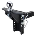 Shocker XR Raised Sway Control Hitch - 2 inch Receiver - 8 Hole Frame