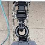 XR Pintle Hitch Hooked Up - Top View