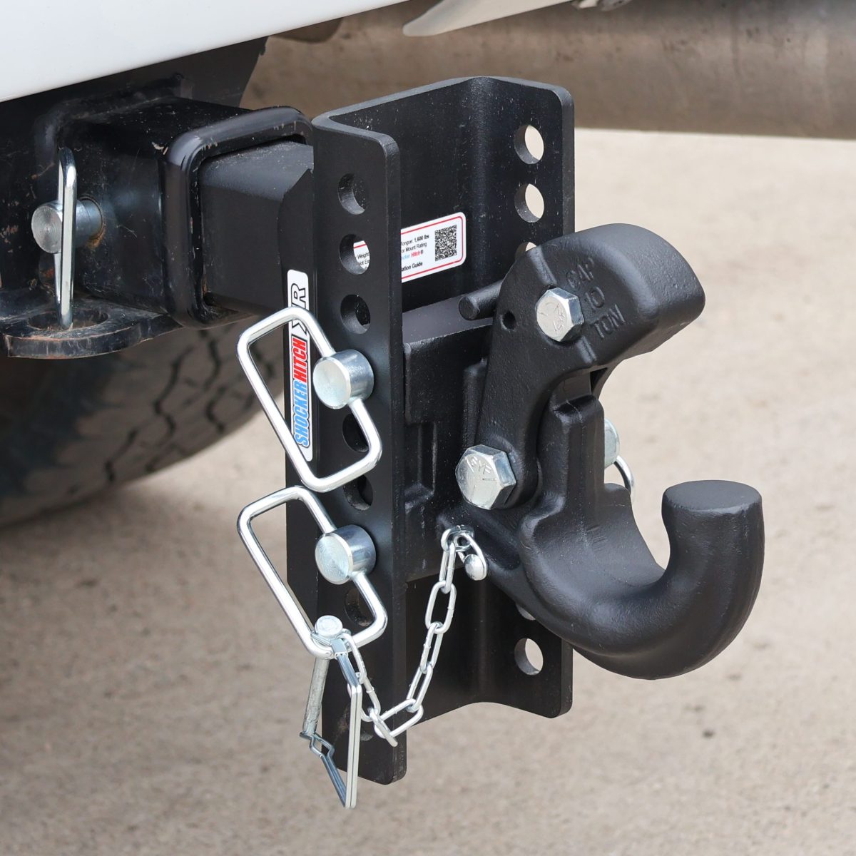 XR Pintle Hitch - Installed - Open