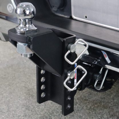 Shocker XR Raised Hitch Flipped Around - 8 Hole Frame