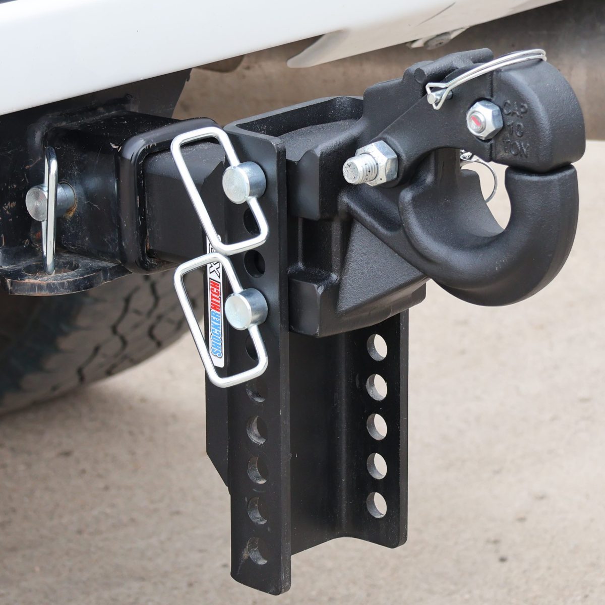 XR Raised Pintle Hitch - Installed