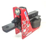 Shocker Air Receiver Hitch with Metric Offroad Mount - Longer Tongue