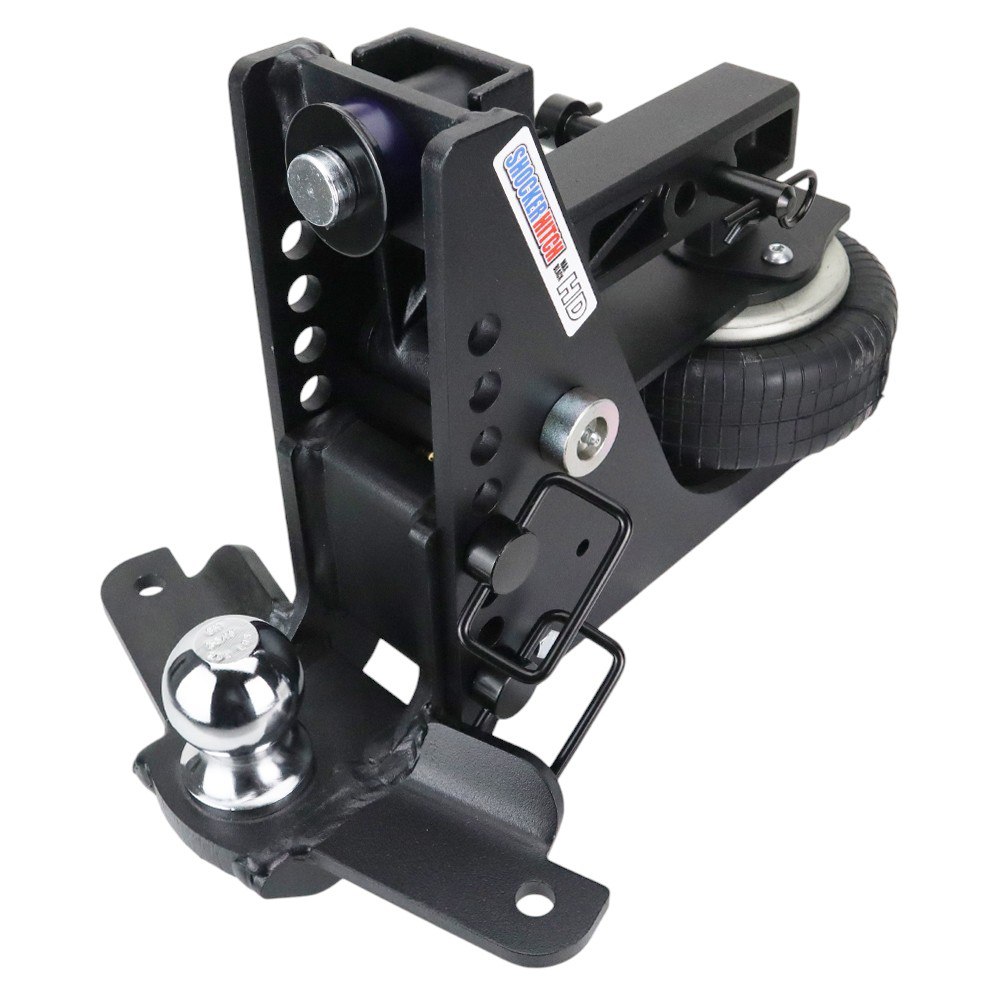 20K HD Max Black Air Hitch & Sway Drop Mount w/ 2-5/16" Ball - 2" Receiver