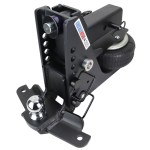 20K HD Max Black Air Hitch & Sway Drop Mount w/ 2" Ball - 2-1/2" Receiver