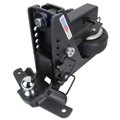20K HD Max Black Air Hitch & Sway Drop Mount w/ 2" Ball - 2-1/2" Receiver