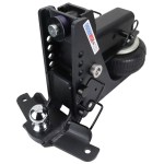 20K HD Max Black Air Hitch & Sway Drop Mount w/ 2" Ball - 3" Receiver