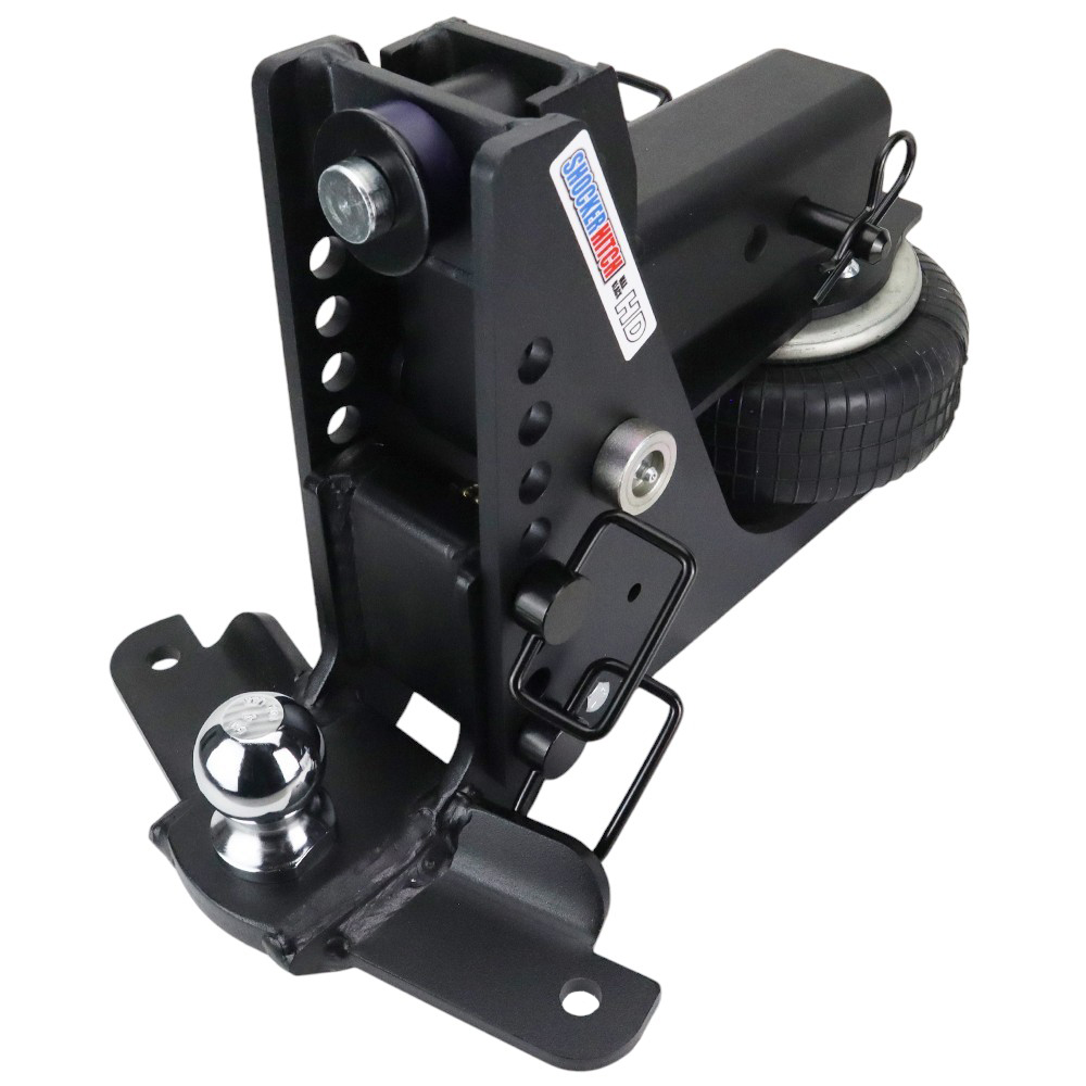 20K HD Max Black Air Hitch & Sway Drop Mount w/ 2" Ball - 3" Receiver