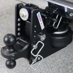Shocker HD Max Black Air Hitch with Black Combo Installed - Down