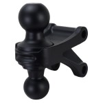 Shocker Hitch Black Combo Ball Mount Attachment SH-340BLK