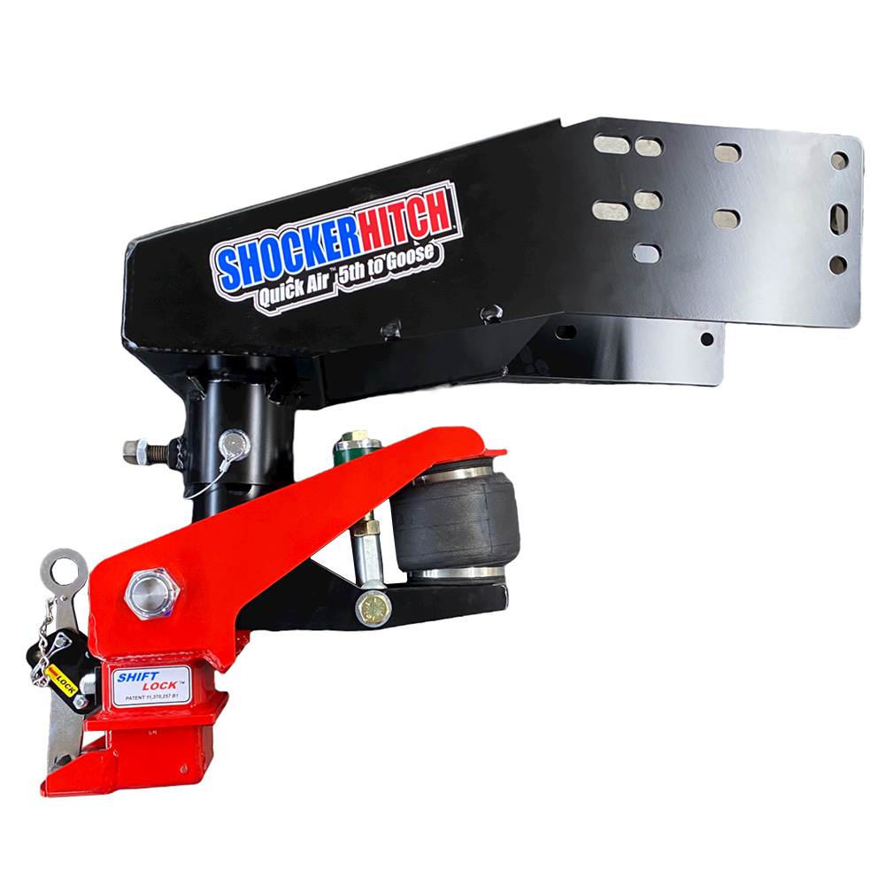 Shocker QuickAir 5th Wheel to Gooseneck Air Hitch & Coupler Conversion Kit