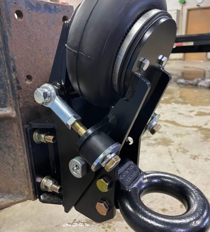 Air Trailer Tongue with Pintle Ring (Flat Plate Mount)